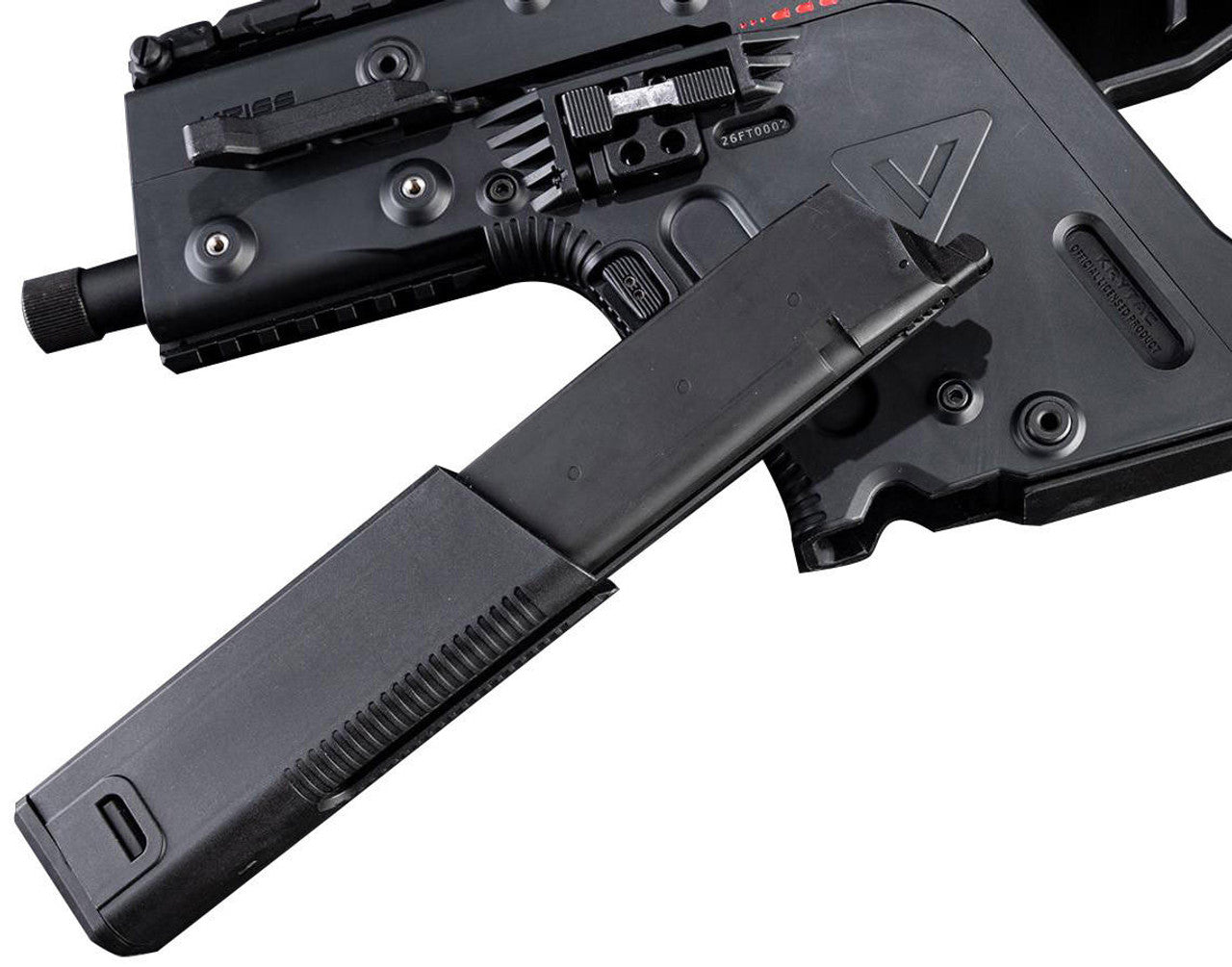 Krytac KRISS Vector Gas Blowback SMG Airsoft Rifle - Black