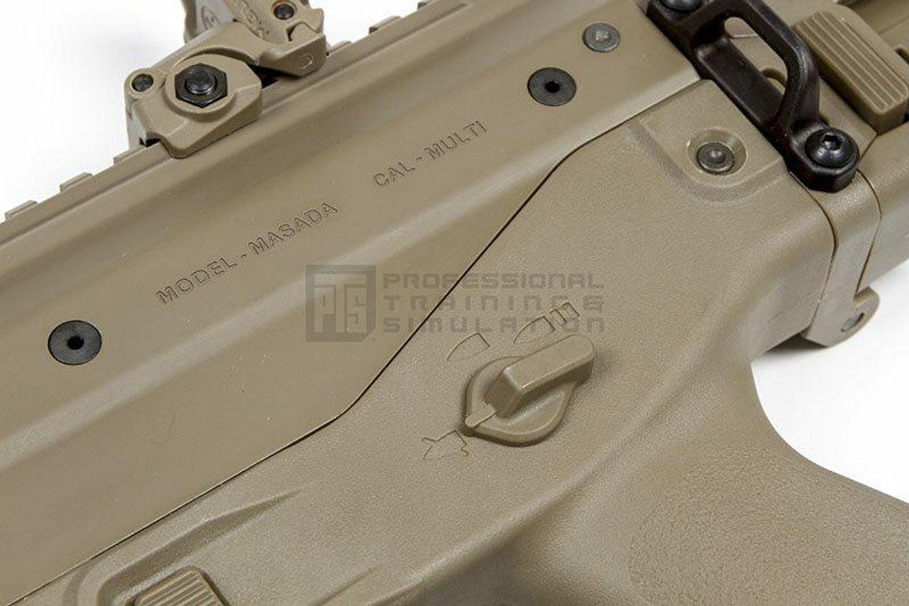 KWA Masada view of firing mode switch