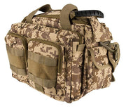 Lancer Tactical Small Range MOLLE Bag Jungle Digital side and pocket view