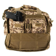 Lancer Tactical 1000D Polyester Small Range Molle Bag Desert Digital - Compact Tactical Storage Bag