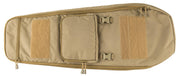 Lancer Tactical 35" Backpack V.1 Padded Rifle Bag Tan - Front View


