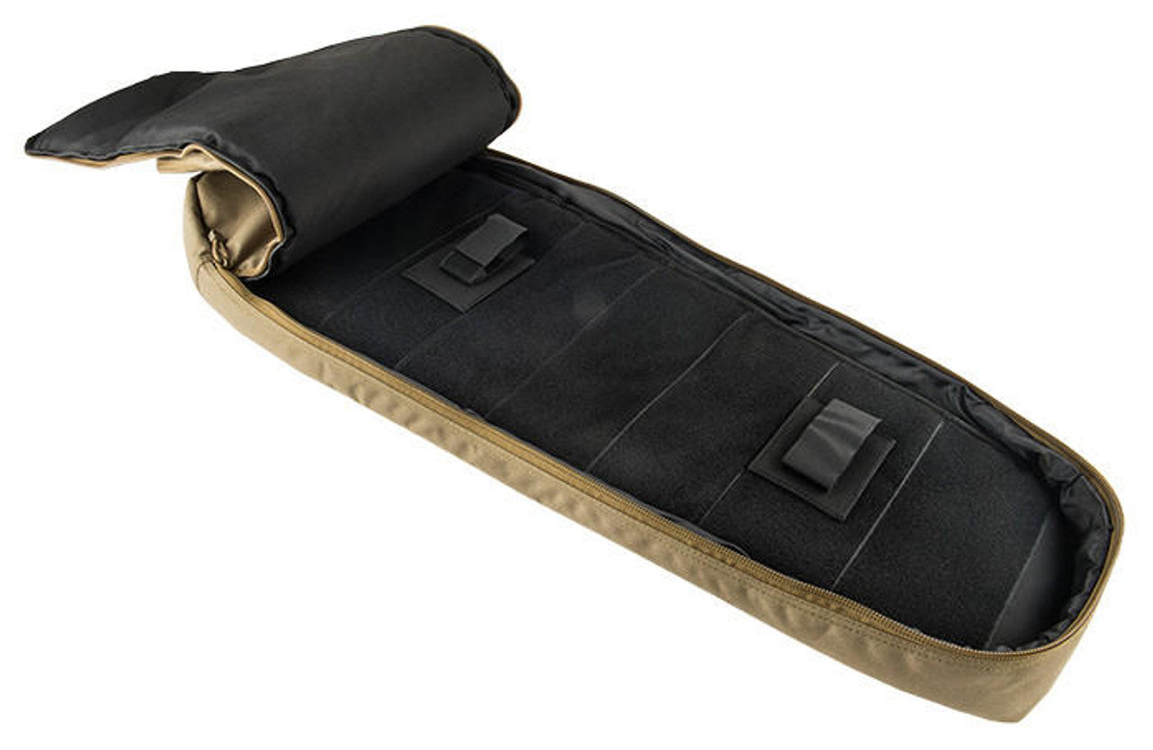 Lancer Tactical 35" Backpack V.1 Padded Rifle Bag Tan - Padded Interior
