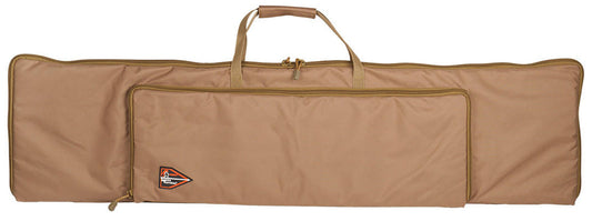 Lancer Tactical 47" Nylon Gun Bag Coyote Brown - Front View