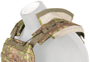 Lancer Tactical 600D Polyester Tactical Vest – PC Green, Adjustable, Durable for Airsoft & Outdoor Use