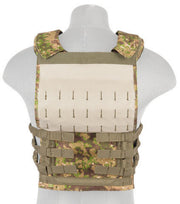 Lancer Tactical 600D Polyester Tactical Vest – PC Green, Adjustable, Durable for Airsoft & Outdoor Use