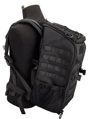Lancer Tactical Assault Backpack Black - Durable Tactical Backpack for Outdoor and Tactical Use