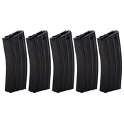Lancer Tactical Gen 2 Metal 300 round High Capacity M4 Magazine 5-Pack, Tan