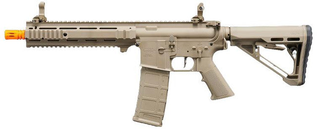 Lancer Tactical Gen 4 L119A2 M4 AEG Rifle Tan side profile