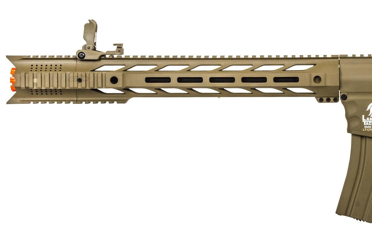 Lancer Tactical Interceptor SPR Gen 2 AEG Airsoft Rifle – Dark Earth