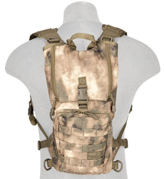 Lancer Tactical Lightweight Hydration Pack Black – MOLLE-Compatible Tactical Hydration System