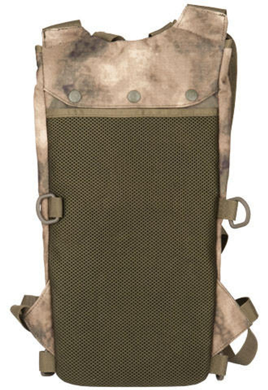 Back view of Lancer Tactical Hydration Pack – Adjustable Straps for Comfort & Secure Fit