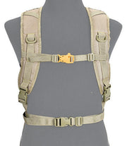 Lancer Tactical Lightweight Hydration Backpack, Coyote Brown | MOLLE Compatible Hydration Pack | Available at Gray Dragon Airsoft