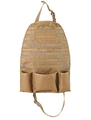 Lancer Tactical Lightweight Tactical Apron in Khaki with multiple pockets and MOLLE webbing for storing gear and accessories during tactical operations