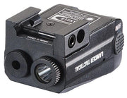Lancer Tactical Low Profile Picatinny Flashlight w/ Red Lase with mount