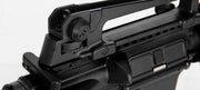 Close-up of fire selector and bolt release on Lancer Tactical M4A1 GBB