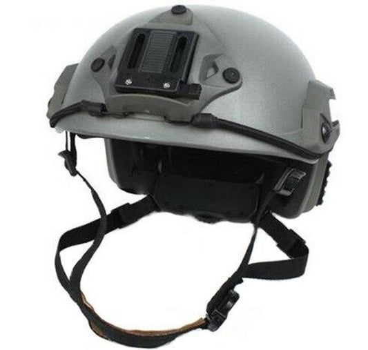 Close-up of NVG mount on Lancer Tactical Maritime SpecOps Helmet - Green