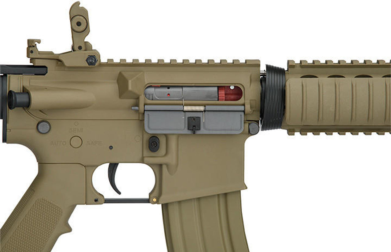 Lancer Tactical MK18 MOD 0 AEG, Gen 2, Dark Earth receiver 