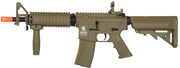 Lancer Tactical Gen 2 AEG Airsoft Rifle in tan color side view