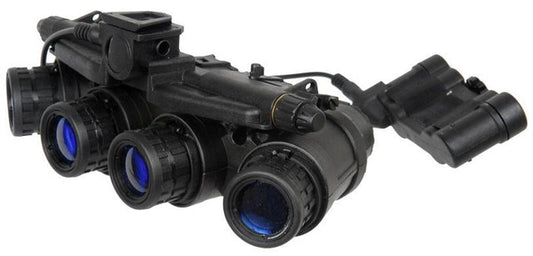 Lancer Tactical Mock GPNVG-18 Black night vision goggles for airsoft and tactical simulations