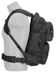 Black Lancer Tactical Multi-Purpose Operator Backpack with multiple storage compartments, MOLLE webbing, and a heavy-duty design, built for military, law enforcement, and outdoor enthusiasts