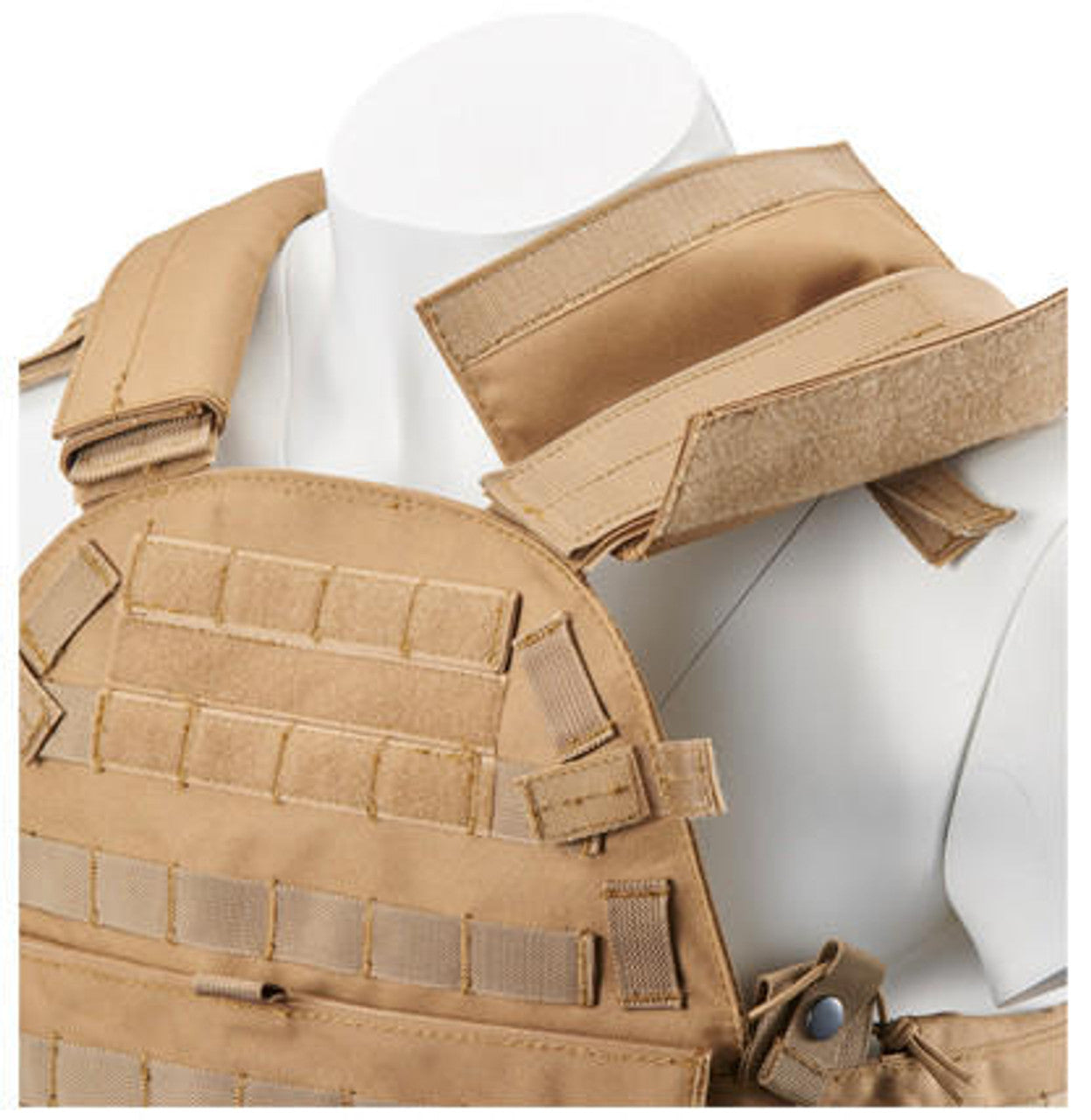 Close-up of the durable 600D nylon construction on the Lancer Tactical Nylon 6094 Tactical Vest, designed for toughness and long-lasting use in tactical environments.