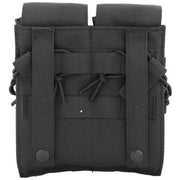 Lancer Tactical Nylon Dual M4/M16/AK74 Magazine Pouch, Black