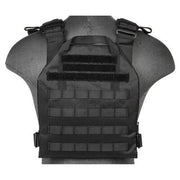 Black Lancer Tactical Plate Carrier – Ideal for Airsoft, Military Training, & Tactical Operations