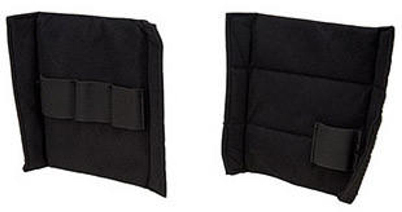 Lancer Tactical Nylon Pistol Range Bag Black - Zippered Closure for Secure Storage