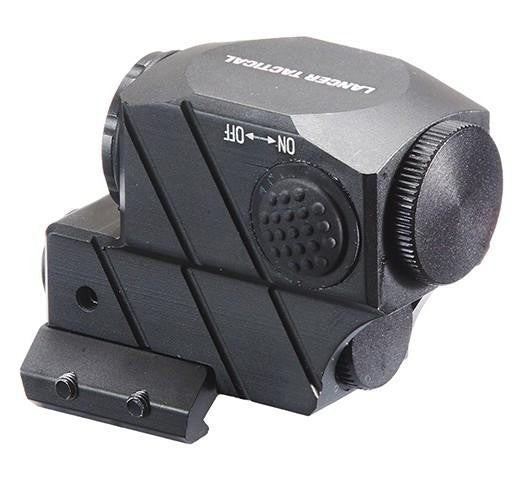 Lancer Tactical Picatinny Double Button Green Laser right side view