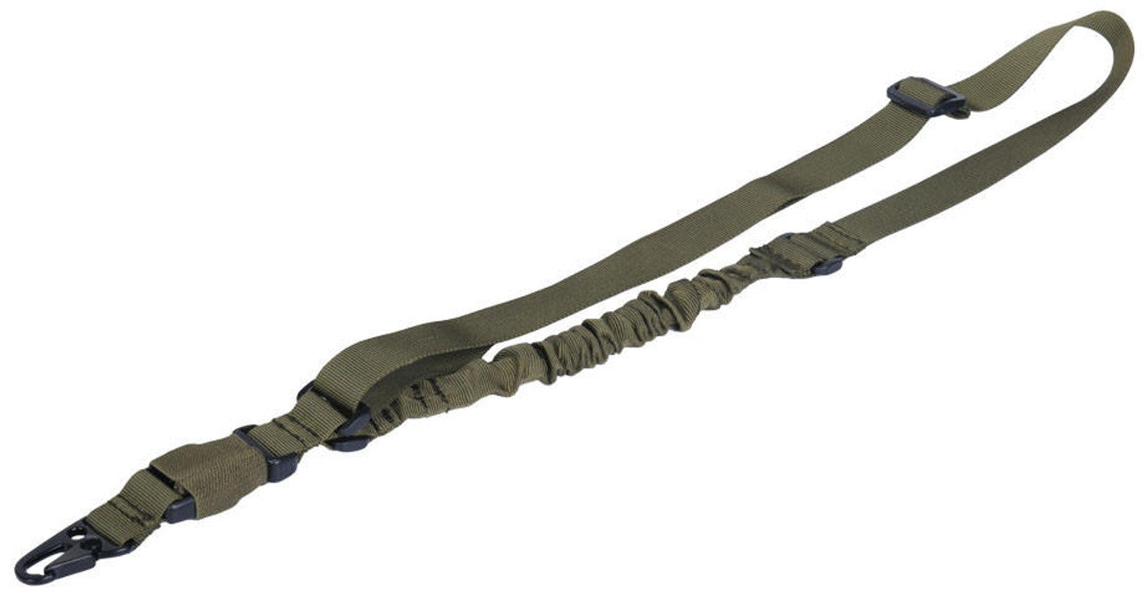 Lancer Tactical QD Single Point Sling OD Green - Quick Detach & Durable