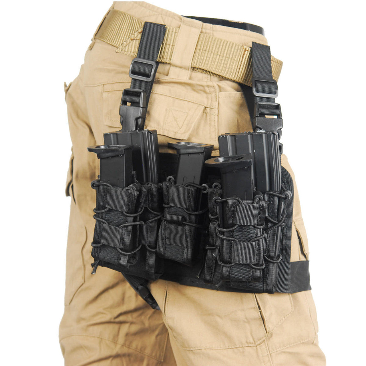 Lancer Tactical TKO Mag Pouch Leg Rig