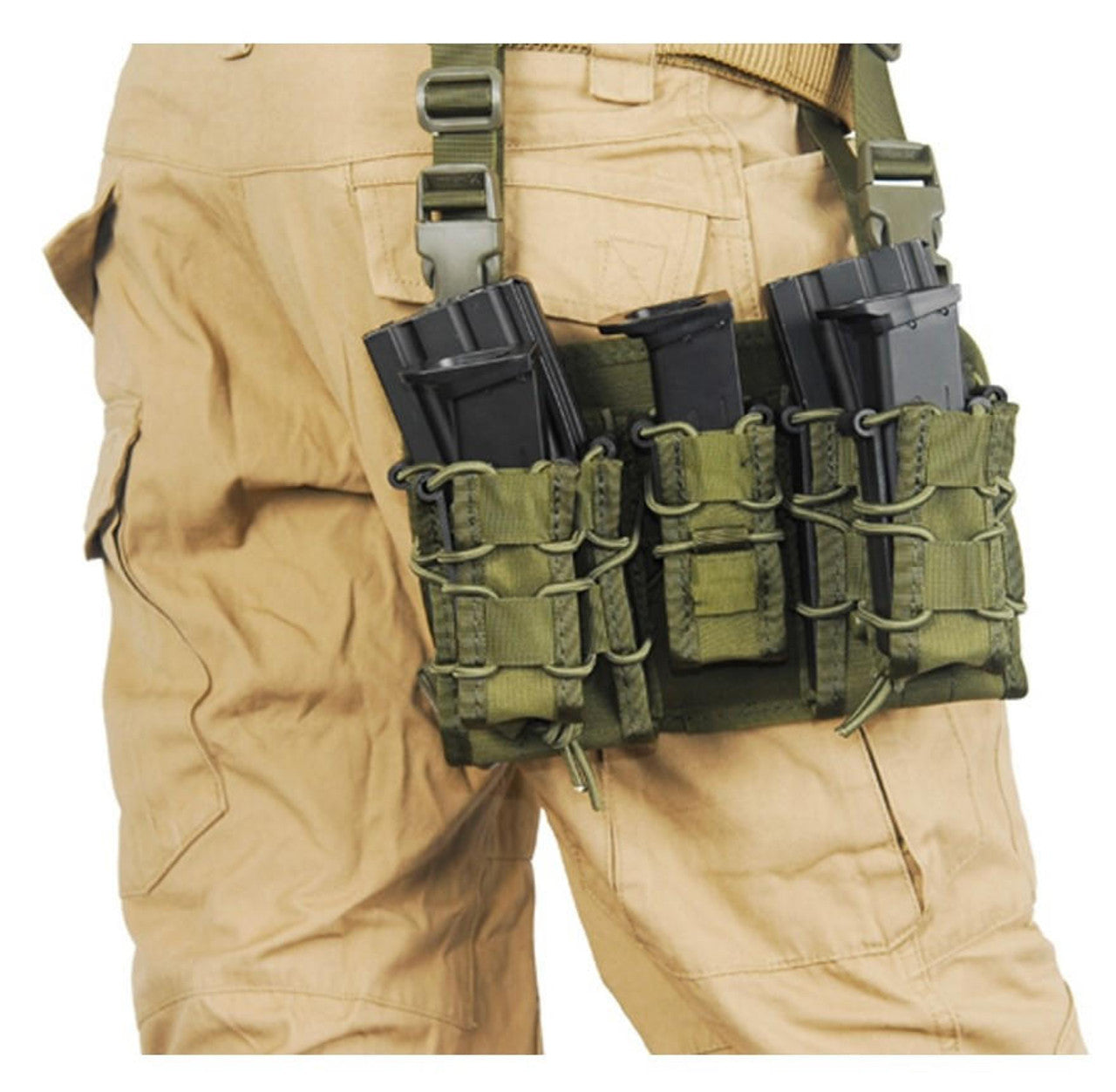 Lancer Tactical TKO Mag Pouch Leg Rig