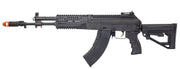 LCT Airsoft LCK 15 Tactical AK-15 Assault AEG Airsoft Rifle Black Full Left side View