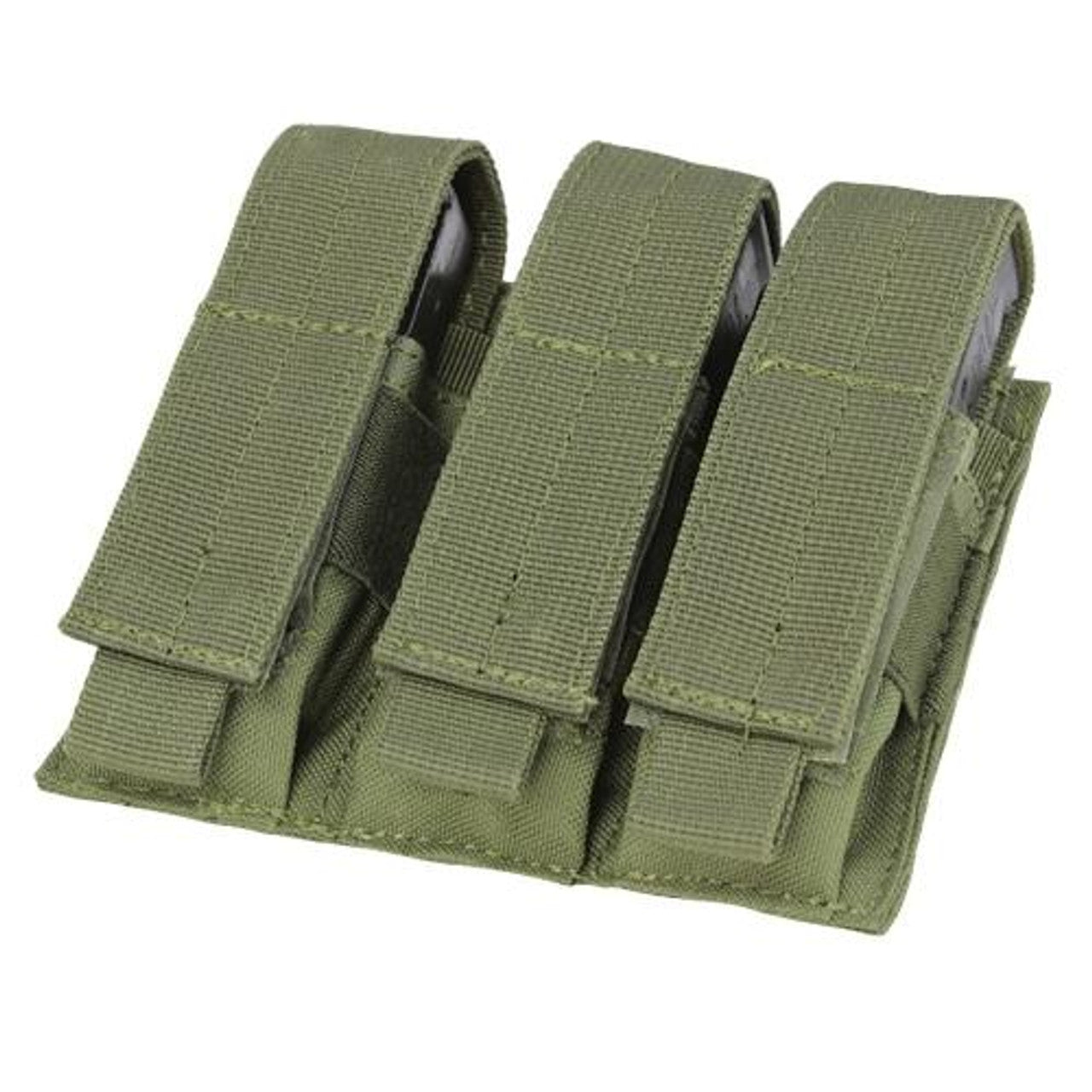 MA52 Triple Pistol Mag Pouch, Black