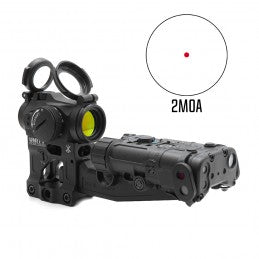NGAL WITH RED DOT SIGHT WITH FAST MOUNT WITH HRF SKIFF LASER RISER COMBO 4PS