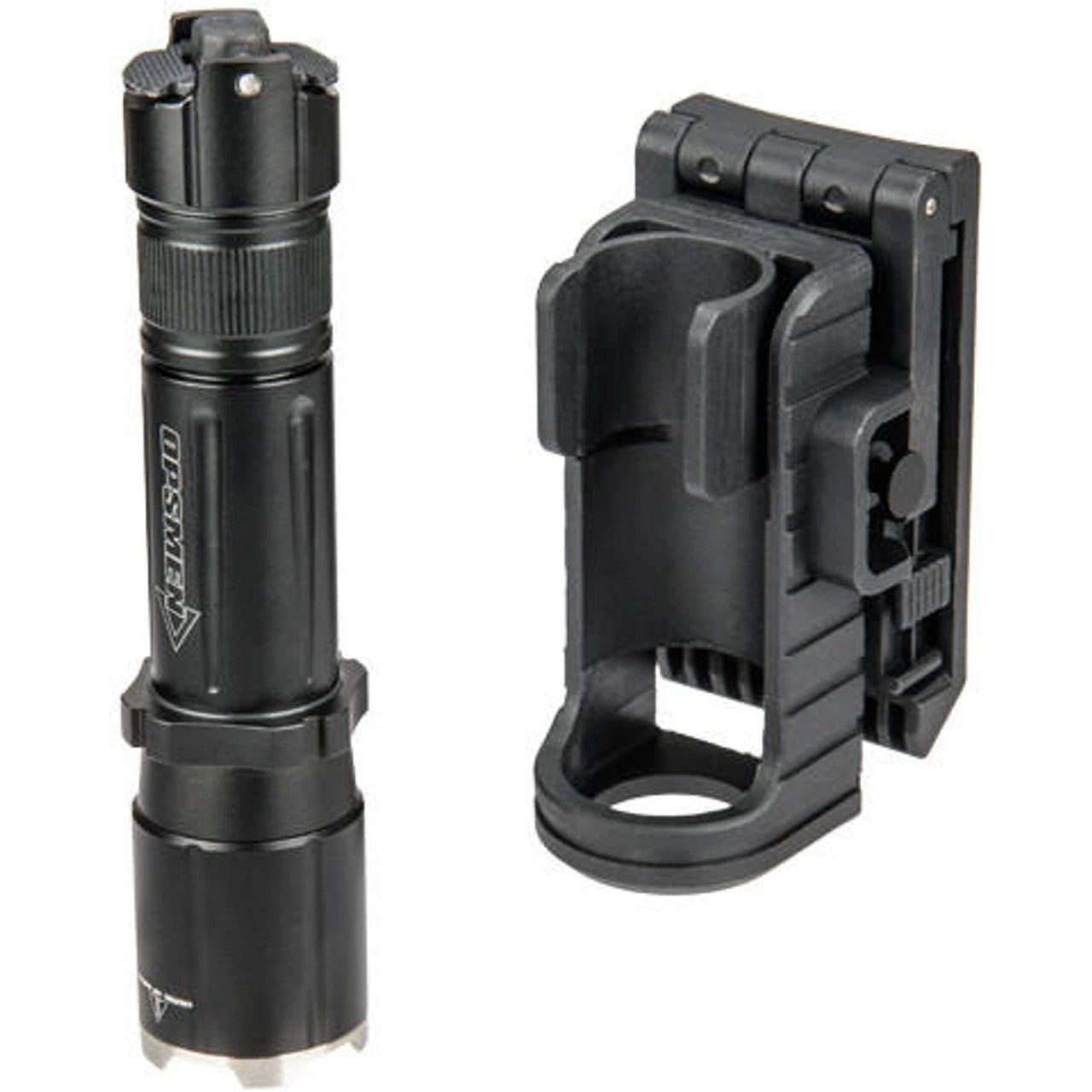 Lancer Tactical Light Bearing Hard Shell Holster for Glock 17, Black - Durable Concealed Carry