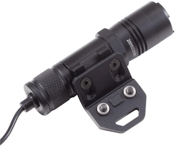 Opsmen FAST 302K Compact High Output Weapon Light for Keymod Handguard with mounting bridge attached