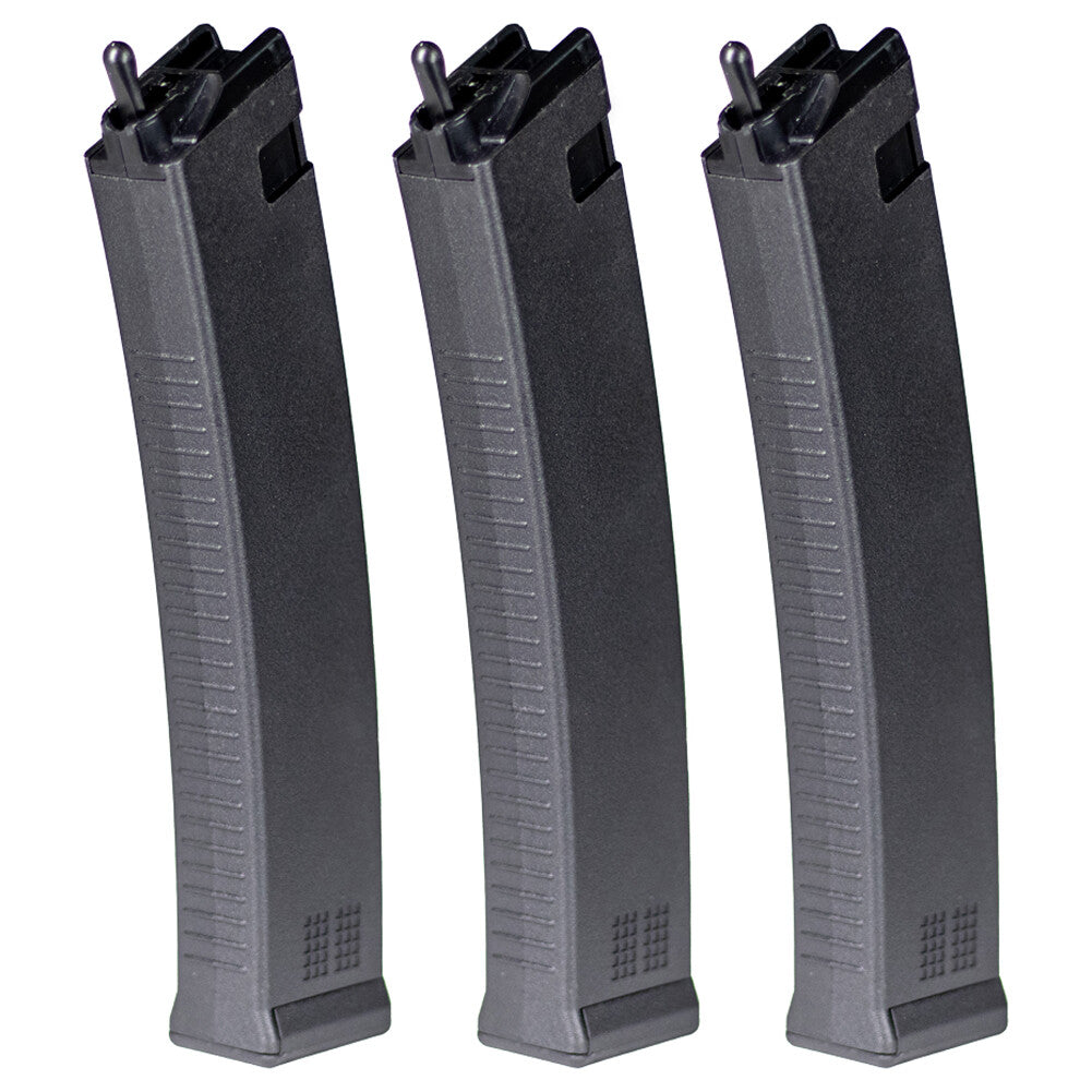 KWA QRF Series MOD 1 80rd Mid-Cap Magazine, 3-Pack