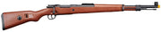 S&T KAR 98K Bolt Action Spring Powered Airsoft Rifle, Faux Wood right side view of the Bolt Action Spring Rifle