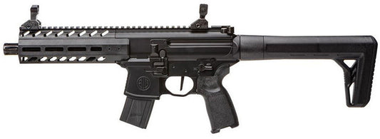 Sig Sauer MPX Gen 2 .177 CO₂ pellet air rifle with black finish and tactical stock