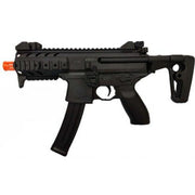 SIG SAUER SIG1 MPX Spring Airsoft Rifle with mock suppressor attached