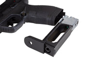 Springfield Armory XD(E) BB Pistol magazine compartment and Springfield Armory XDE .177 Cal CO2 18rds BB Magazine lying flat