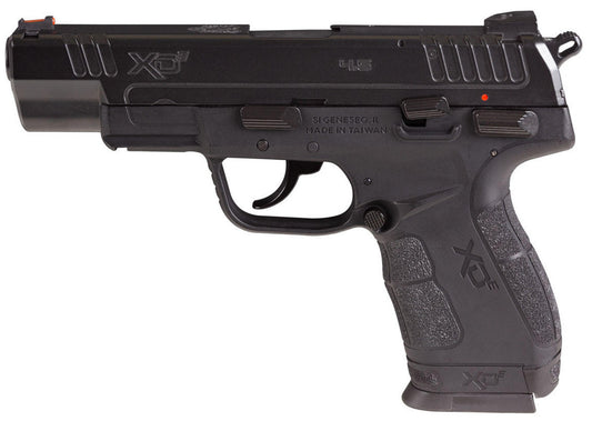 Springfield Armory XDE .177 Cal CO₂ Blowback BB Pistol with black finish and realistic slide design