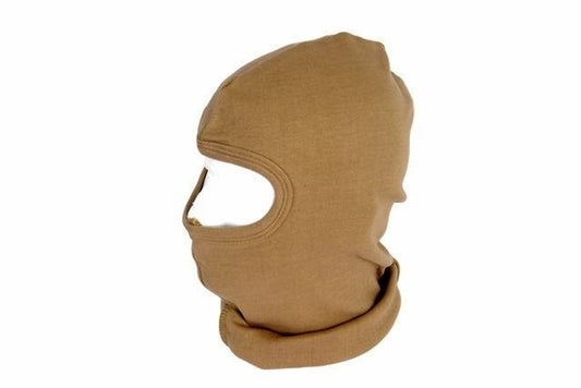 SWAT Balaclava in Tan — tactical face and neck cover for concealment