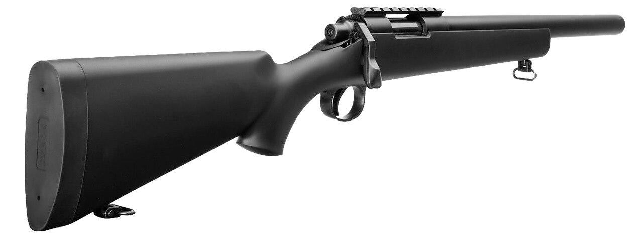 Tokyo Marui VSR-10 G-Spec Bolt Action Airsoft Sniper Rifle Stock, Bolt, Triger, and Sling Swivel view