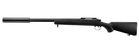 Tokyo Marui VSR-10 G-Spec Bolt Action Airsoft Sniper Rifle with Mock Suppressor, Black