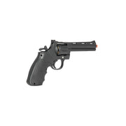 UK Arms Spring-Powered Black Airsoft Revolver – right Side View