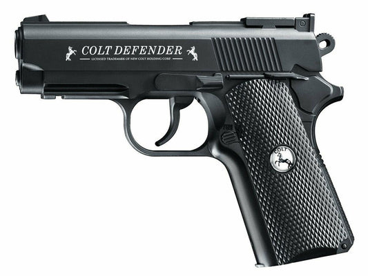 UMAREX Colt Defender 1911 CO2 air pistol in black – .177 caliber BB gun