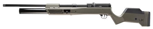 Umarex Gauntlet SL30 .30 Cal PCP Air Rifle in OD Green – Left Profile View