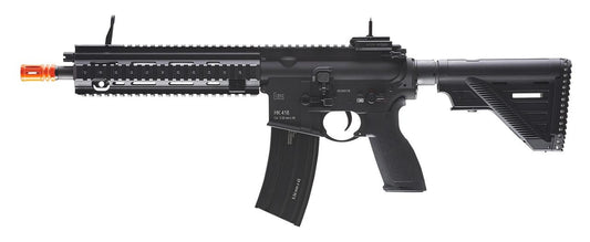 Side profile of the H&K 416A5 showing Avalon gearbox and stock configuration